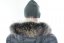 Kožešinový lem na kapuci - límec mývalovec M 171/3 snoutop UNI (60 cm)