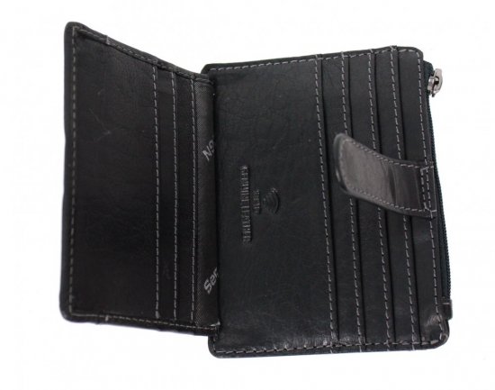 Pánska kožená peňaženka B-2731CC čierna 3