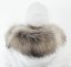 Kožušinový lem na kapucňu - golier medvedíkovec M B6 béžový melír (70 cm)