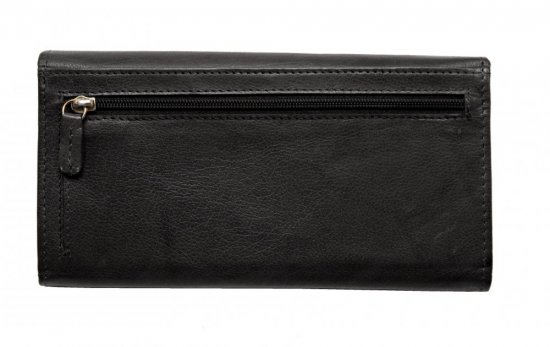 Dámska kožená peňaženka V 240 čierna