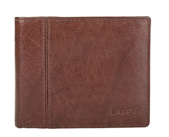 Pánska kožená peňaženka PW-2521 hnedá