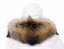Fur trim on the hood - collared raccoon M 51/16 (65 cm) 1