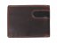 Pánská kožená peněženka D-2614 RFID hnědá 1