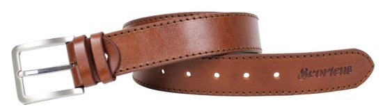 Pánský kožený opasek Scorteus SC - 1776/40/1 koňak 1