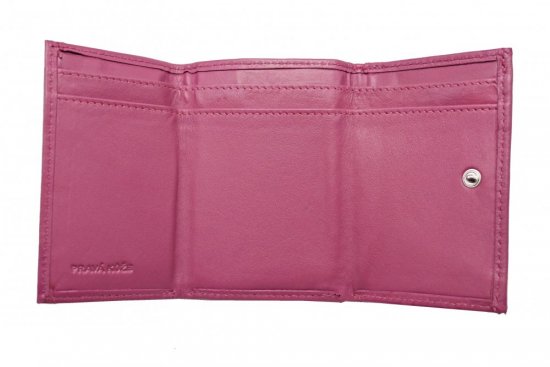 Dámská malá kožená peněženka SG-21756 fialová 2