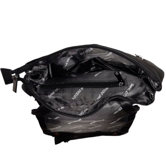 Kožený batoh DORIAN černý