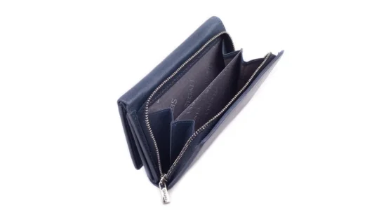 Dámska kožená peňaženka SG-27074 indigo