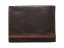 Pánská kožená peněženka 27531152007 hnědá - zadní pohled