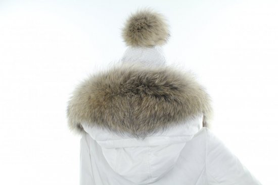 Kožušinový lem na kapucňu - golier medvedíkovec M 163 (70 cm)