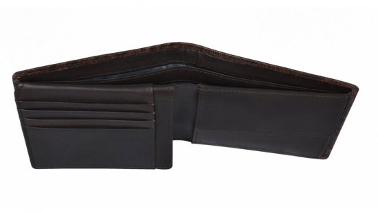 Pánska kožená peňaženka 2950114030 tmavo hnedá 2