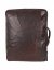 Pánska kožená taška na notebook - batoh SPIKES & SPARROW 9953001 tmavo hnedá 2
