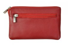 Kožená klíčenka SG-27289 červená 1
