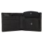 Pánská kožená peněženka 212595 černá - mincovník