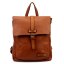 Kožený batoh UNISEX Elien camel 2