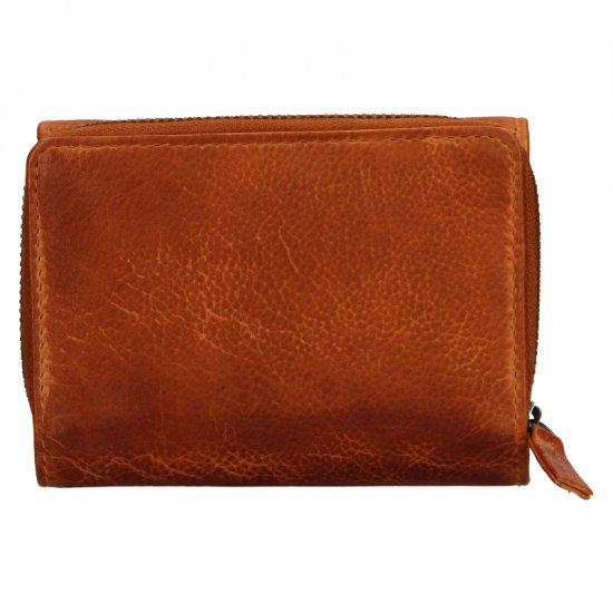 Dámská kožená peněženka LM-22522/D caramel
