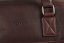 Kožená taška na notebook UNI Burkely Maxbag hnědá 11