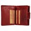 Dámská kožená peněženka 22094/T červená 2