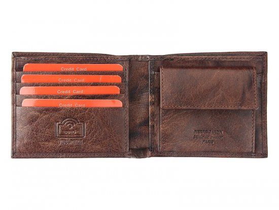 Pánská kožená peněženka Pierre Cardin TILAK12.28824 RFID šedá 4