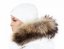 Kožešinový lem na kapuci - límec mývalovec snowtop M 35/40 (56 cm)