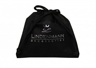 Pánský kožený opasek Lindenmann 21520623 bordo 2