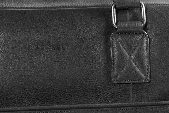 Kožený batoh na notebook UNISEX Burkely Leonardo černý