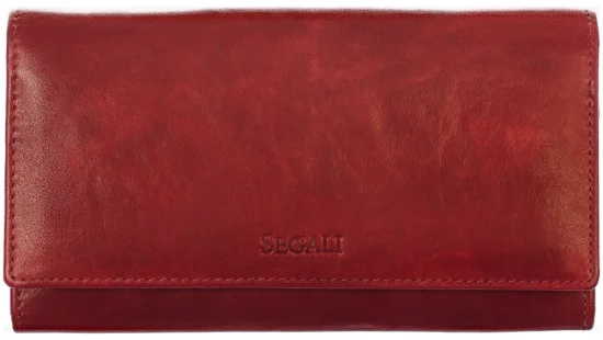 Dámská kožená peněženka SG-228 bordo