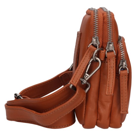Kožená kapsa přes rameno BLC/24130/22 koňak 4