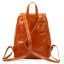 Kožený batoh Jordan camel - zadní část