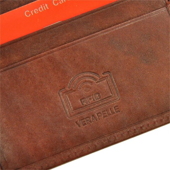 Pánska kožená peňaženka Pierre Cardin TILAK50 28805 RFID hnedá