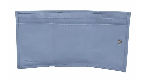 Dámska malá kožená peňaženka SG-21756 lavender 3