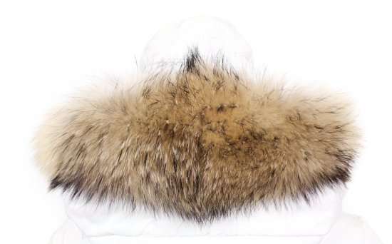Kožešinový lem na kapuci - límec mývalovec M 44/73 (64 cm) 3