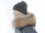 Kožušinový lem na kapucňu - golier medvedíkovec M 169 UNI (65 cm)