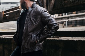 Pánska kožená bunda Pánska kožená bunda