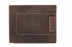 Pánská kožená peněženka 250934 hnědá
