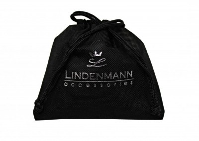 Pánský kožený opasek Lindenmann 21000400 tmavě hnědý 3