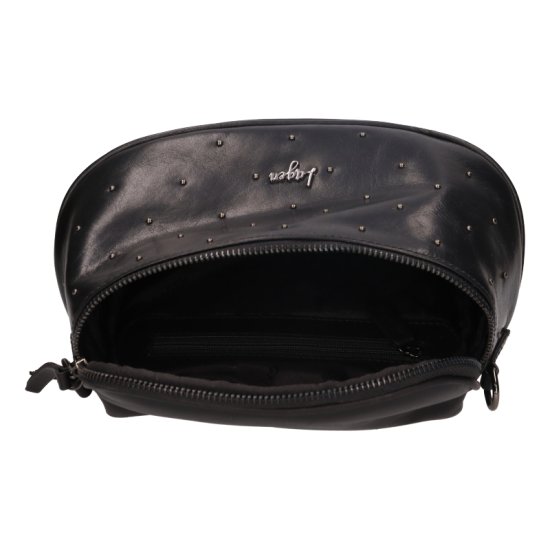 Kožená ledvinka 212530 černá - vnitřní vybavení