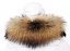 Fur trim on the hood - collared raccoon M 42/38 (70 cm) 2