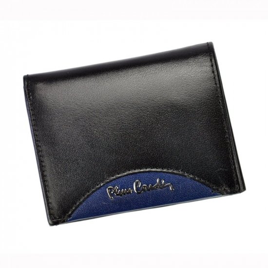 Kožená peněženka Pierre Cardin TILAK29 21810 RFID (malá) černá + modrá