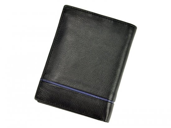 Pánska kožená peňaženka Pierre Cardin SAHARA TILAK15 2326 čierna + modrá 6