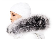 Kožušinový lem na kapucňu - golier medvedíkovec M 36/47 (70 cm)