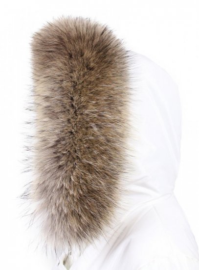 Fur trim on the hood - collared raccoon LM 10/19 (80 cm) 2