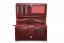 Dámská kožená peněženka SG-27055 červená