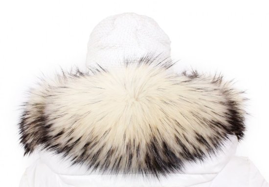 Kožešinový lem na kapuci - límec mývalovec M 155/30 (60 cm) 3