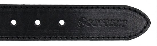 Pánský kožený opasek Scorteus SC - 1776/č/1 černý 3