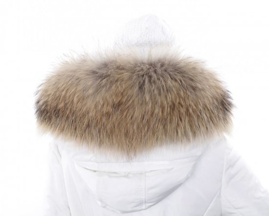 Fur trim on the hood - raccoon collar LM 10/1 (75 cm) 1