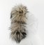 Fur trim on the hood - raccoon collar M 155/4 (70 cm)
