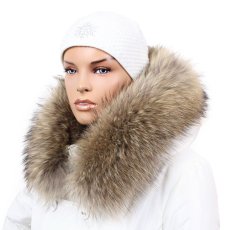 Kožešinový lem na kapuci - límec mývalovec M 01/54 (75 cm)