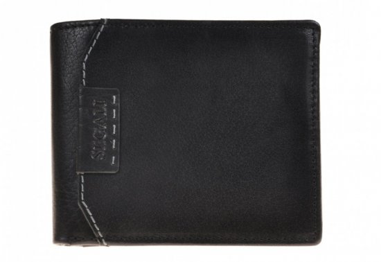 Pánská kožená peněženka 50759 - černá