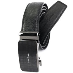 Pánský kožený opasek Pierre Cardin 2661 HY09 černý
