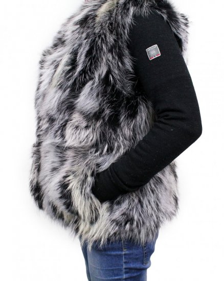 Dámská kožešinová vesta model Chloe snowtop 1